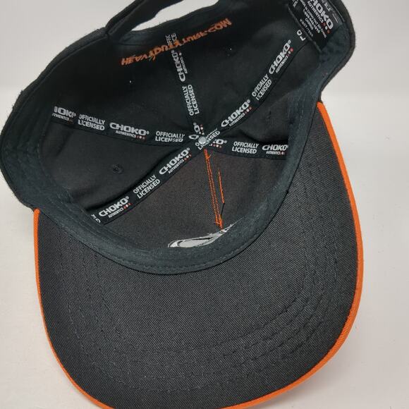 Kubota Strapback Baseball Cap Orange One Size Adjustable Choko Authentics - Picture 7 of 9